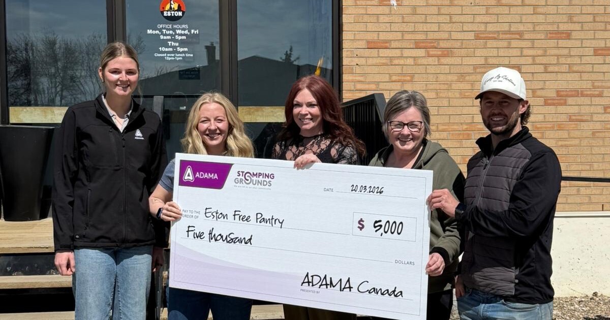 Grant Will Keep Pantry Stocked ADAMA West Canada